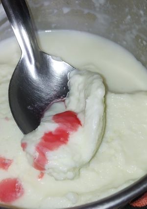 A picture of Almond malai kulfi.