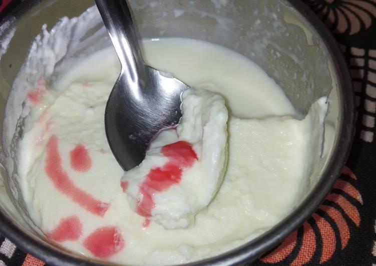 Almond malai kulfi