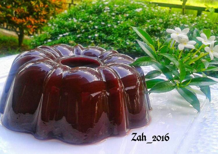 Puding Coklat Nutrijell (#postingrame2_puding)