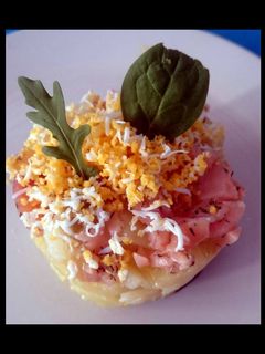 Una foto de Tartar de Salmón