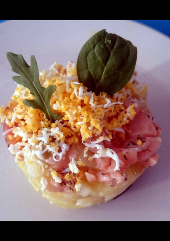 Una foto de Tartar de Salmón