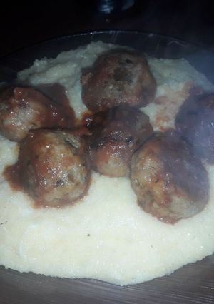 Una foto de Albóndigas de berenjena