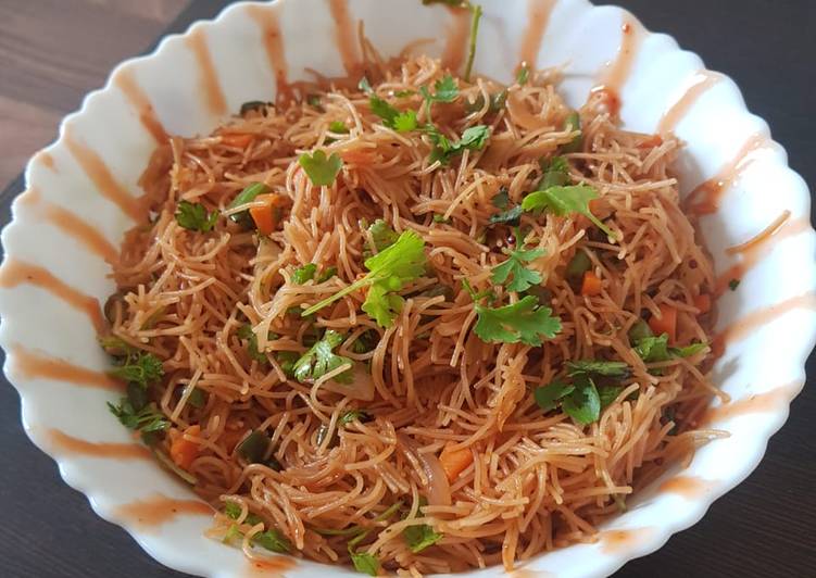 How to Make Super Quick Homemade Vermicelli veg upma