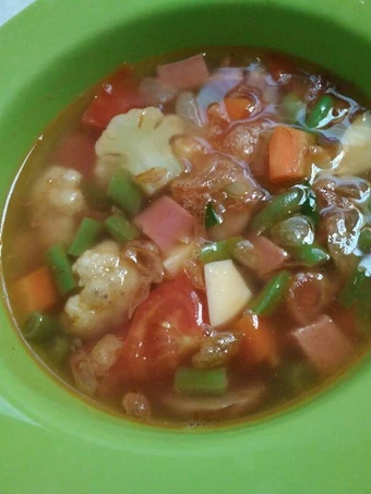 Langkah Gampang Membuat Resep Sop warna warni yang Lezat Anti Ribet, Menggugah Selera