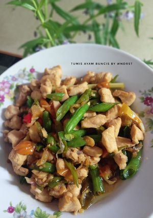 Foto resep Tumis ayam buncis