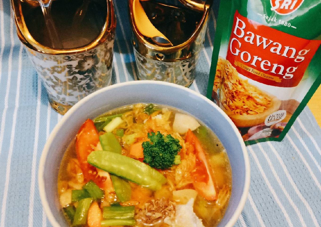 2. Sop Ayam Segar Sederhana