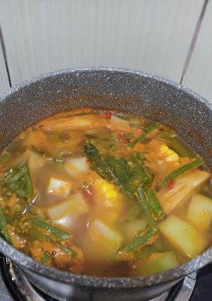 Foto resep Sayur Asem pedes