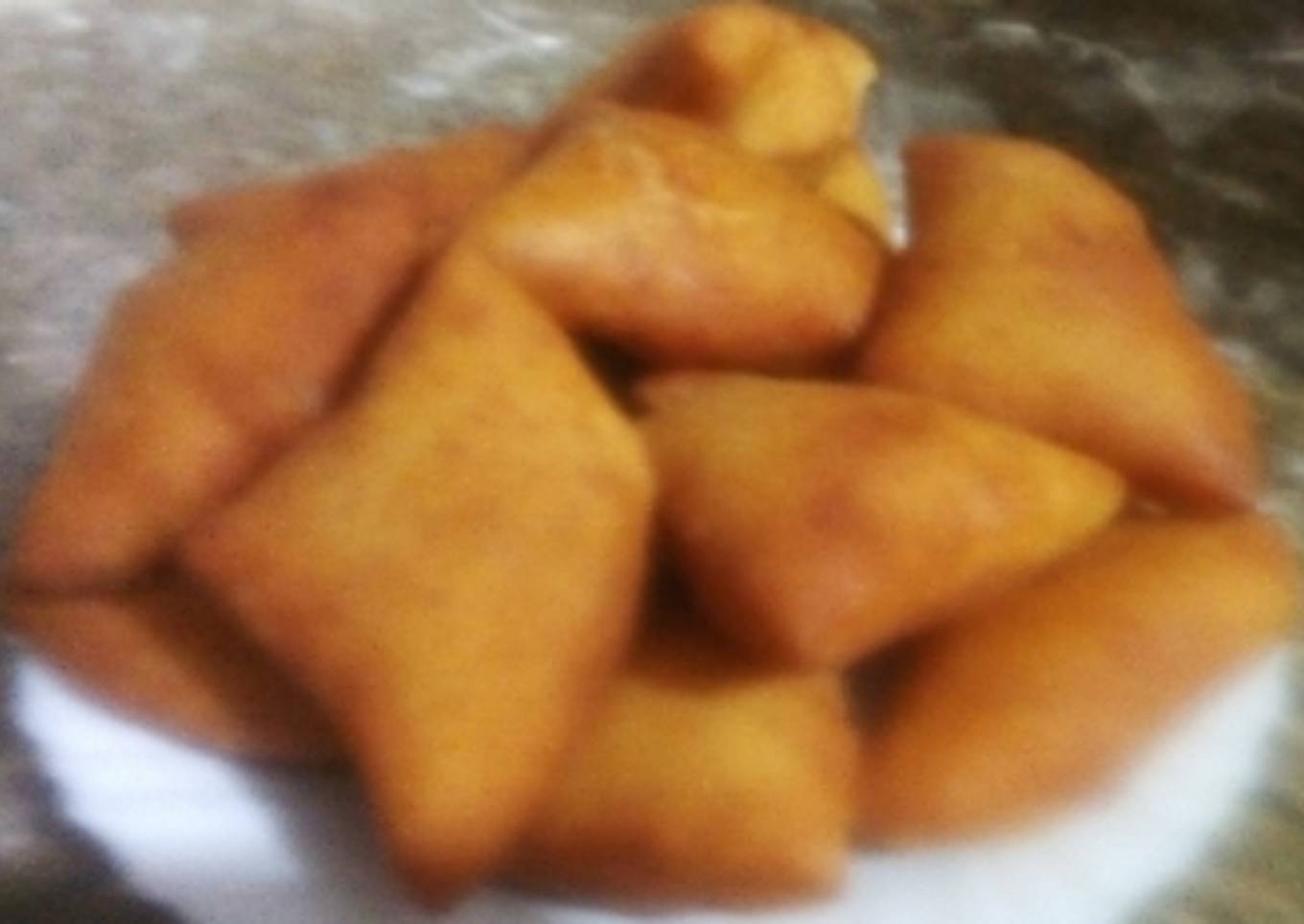Banana mandazi