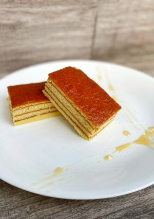 千層蜂蜜蛋糕 的食譜成品照片