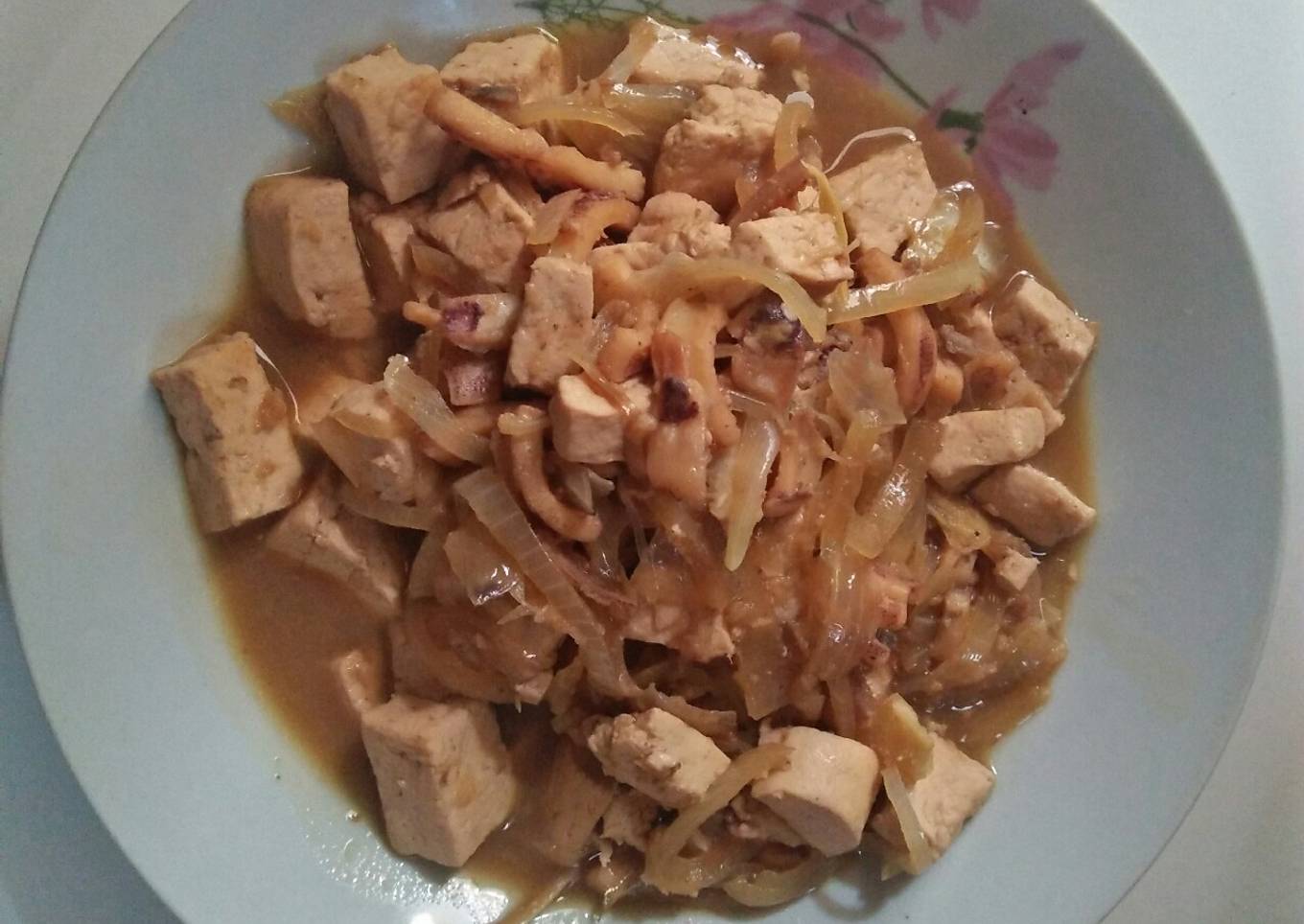 Cumi Tahu Saus Tiram dapursabilla