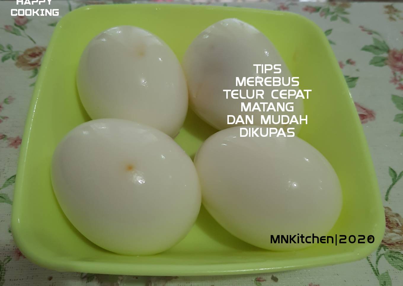 Tips Merebus Telur Cepat Matang Dan Mudah Dikupas