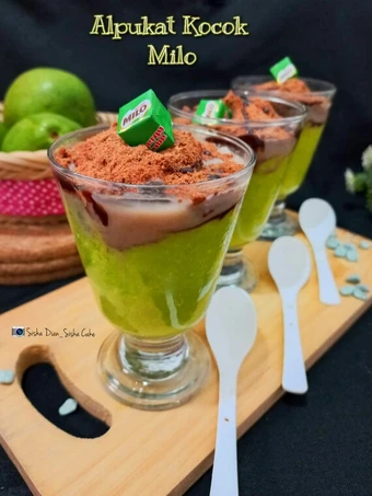 Cara Mudah Membikin Resep Alpukat Kocok Milo #1 GBA yang Lezat Anti Ribet, Lezat Sekali