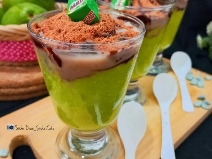 Cara Mudah Membikin Resep Alpukat Kocok Milo #1 GBA yang Lezat Anti Ribet, Lezat Sekali