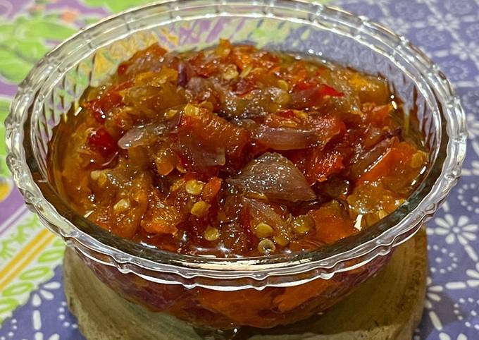 Resep Sambal Bawang Ala Chef Devina Hermawan Oleh Windri Aries Ig Windriwien Cookpad