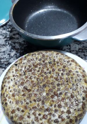 Una foto de Tortilla de lentejas en Essen Baby facilísima