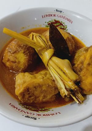 Foto resep Rendang bamboe tahu telur