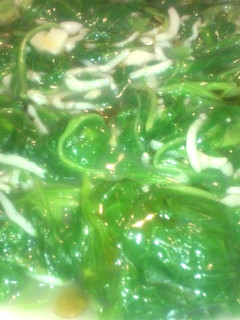 莧菜吻仔魚羹 的食譜成品照片
