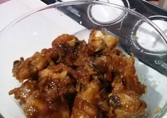 Ayam fillet saus mentega