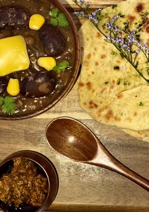 Hình của món RASJA MASALA - CÀ RI ĐẬU NGỰ.