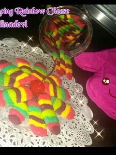 Foto resep Lidah Kucing Rainbow Cheese 🌈