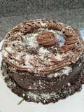 Crema de chocolate y dulce de leche