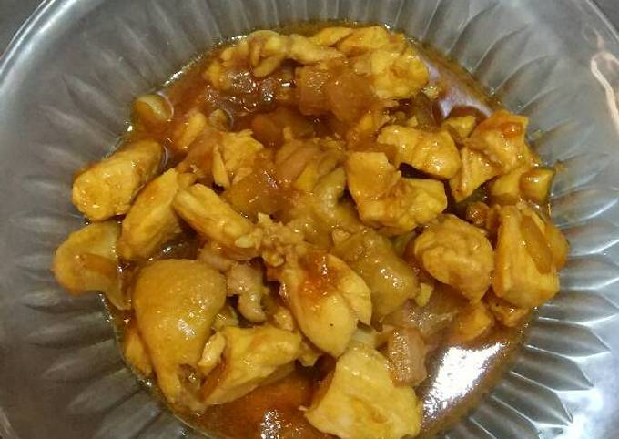 Ayam fillet kecap untuk anak 12m+