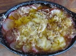 Foto de Rabanetes Gratinados na Manteiga com Crosta de Queijo