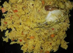 Una foto de Arroz a la Valenciana