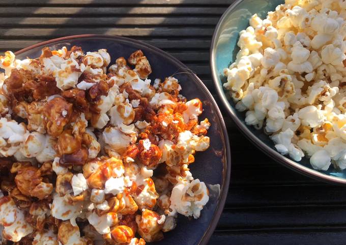 Smør Popcorn Med Urter