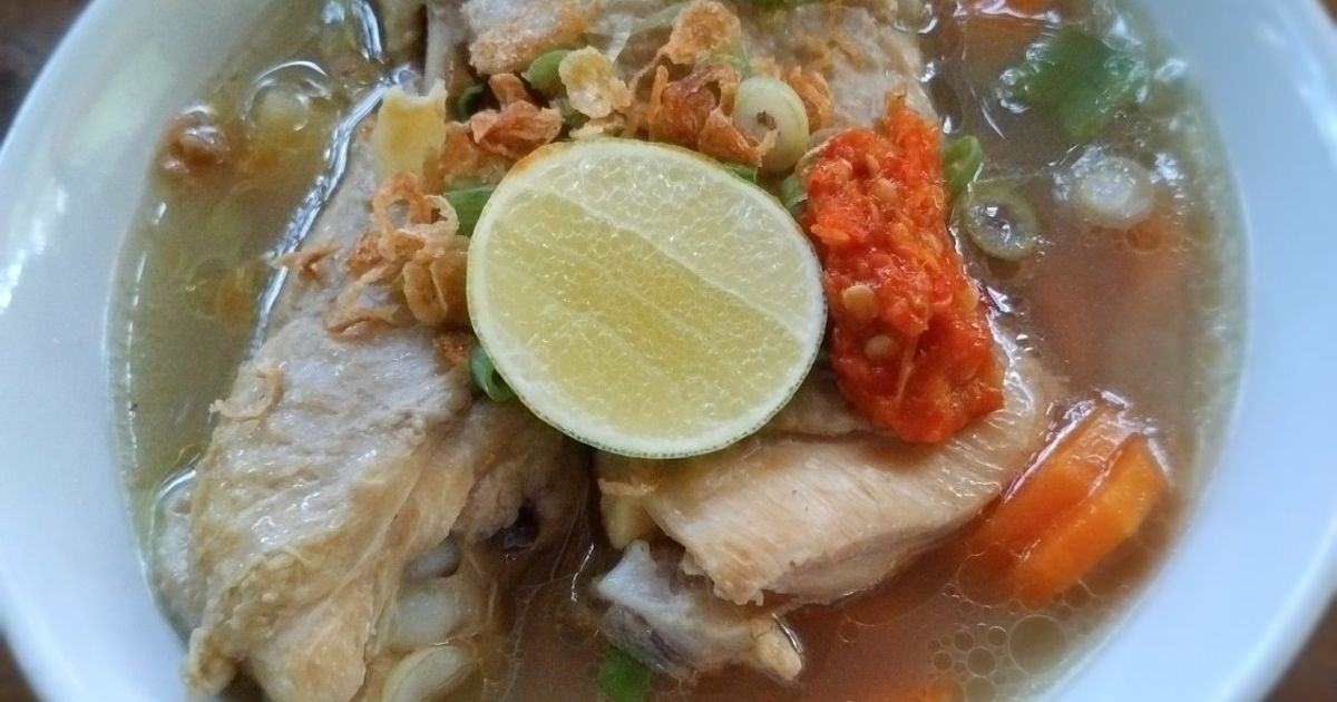 Sop Ayam ala Pak Min