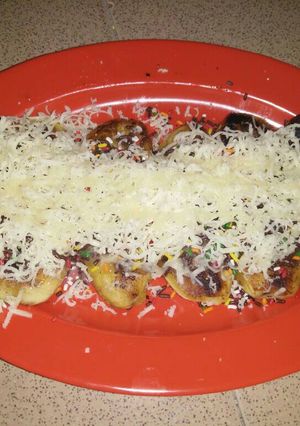 Foto resep Pisang bakar keju