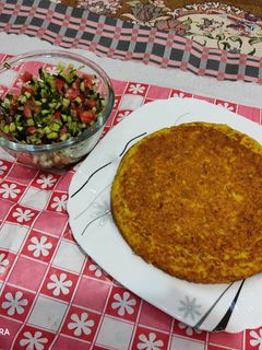 عکسی از دستور کوکو سیب‌زمینی
