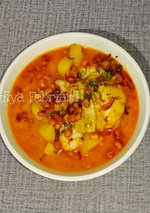 Foto resep Lontong Kari Ayam