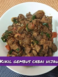 Foto resep Kikil gembus cabai merah
