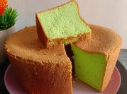 Gambar bolu pandan santan