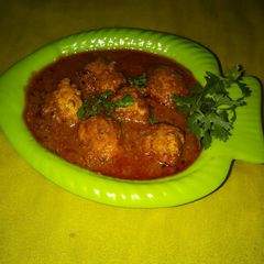 Onion kofta Curry A picture of Onion kofta Curry.