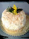 Torta mimosa all'ananas