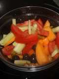 Ensalada picante a bastoncitos