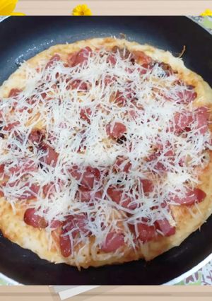 Foto resep Pizza teflon simple