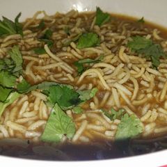Manchow soup A picture of Manchow soup.