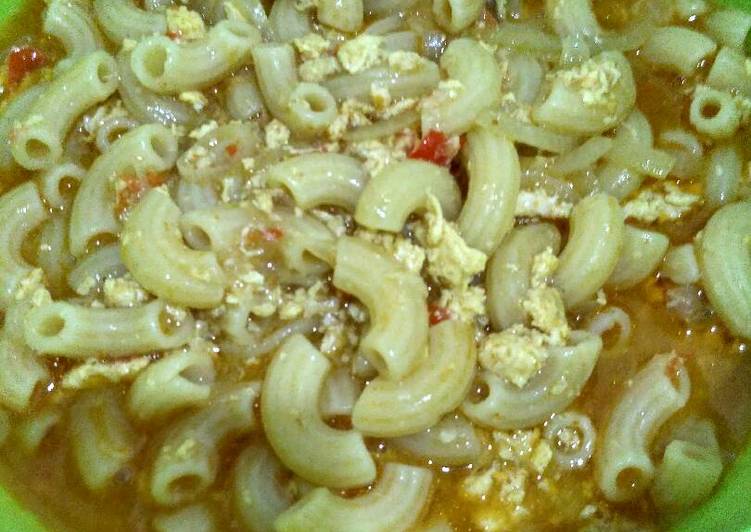 Resep Maklor (makaroni telor) saus tiram oleh Risty putri indriani