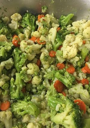 A picture of Roasted veggie medley.