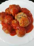 Canned Tuna Meatballs in Tomato Sauce