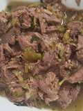 Lengua en Salsa Verde