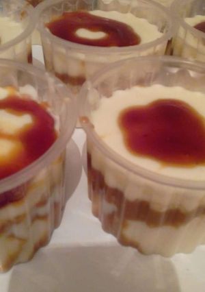 Una foto de Crema de vainilla sorpresa