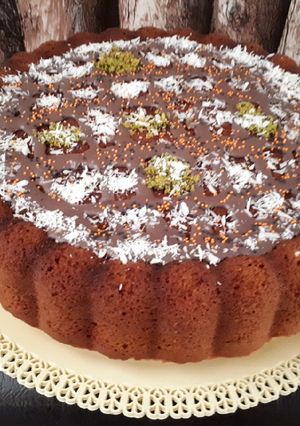 عکسی از دستور کیک نارگیل