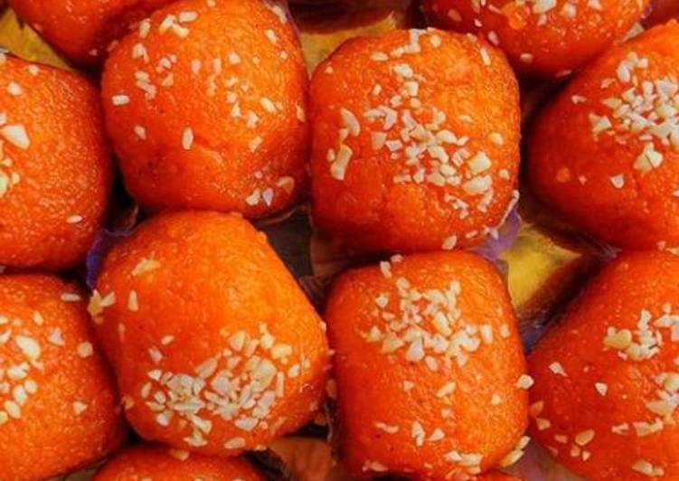 Steps to Make Quick Kesar laddu