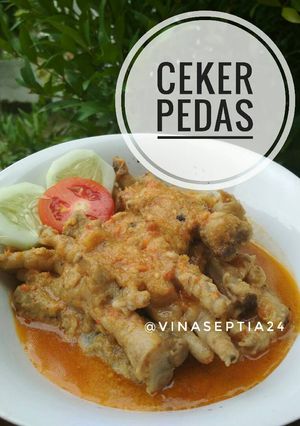 Foto resep Ceker pedas