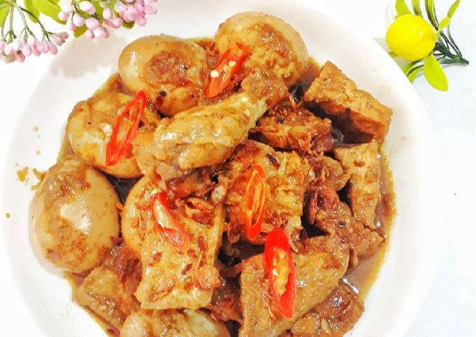 Resep Semur Tahu & Telur Oleh Heti - Cookpad