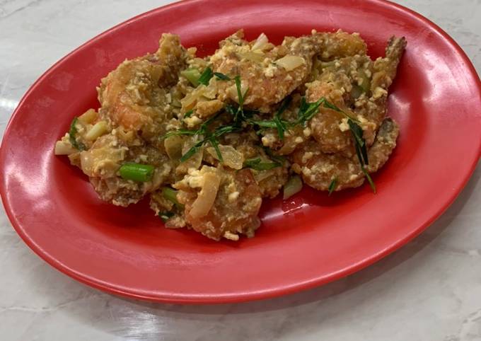 Udang telur asin